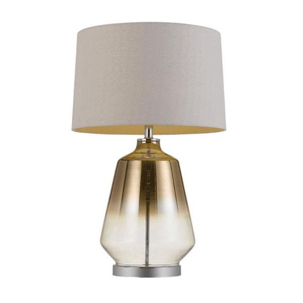 Telbix Lighting Table Lamps Gold Plated/White Harper Table Lamp Lights-For-You HARPER TL-GDWH