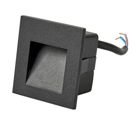 Vencha Lighting Exterior Step Lights Stan LED Step Light in Black or White Lights-For-You 5505085-12v-BK-3K