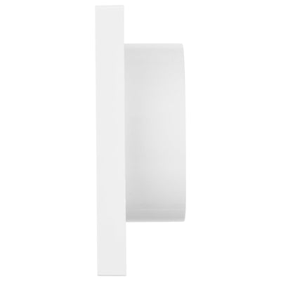 ABS Exterior 100mm Square Grille Vent