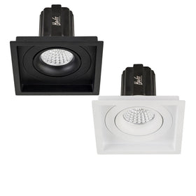 100mm x 100mm LED Downlight 13w Black, White CCT CRI 90+ HCP-81X51013 Havit Commercial
