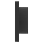 ABS Black Exterior 125mm Square Grille Vent