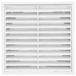 ABS Exterior 125mm Square Grille Vent