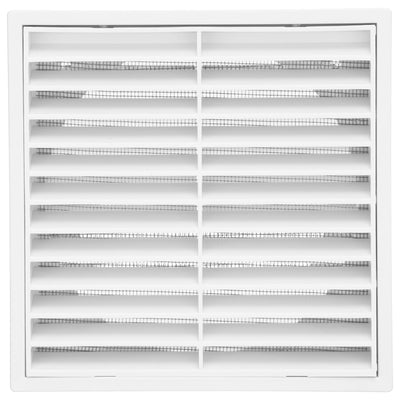 ABS Exterior 125mm Square Grille Vent