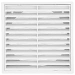 ABS Exterior 150mm Square Grille Vent