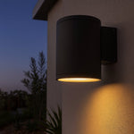 15w Outdoor LED Wall Light in Black or White Havit Commercial -  HCP-21X154
