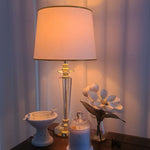 Contemporary Crystal Table Lamp
