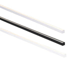 16mm x 15mm Shallow Square Aluminium Profile Silver, Black, White Havit Commercial - HCP-41X1615