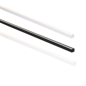 16mm x 15mm Shallow Square Aluminium Profile Silver, Black, White Havit Commercial - HCP-41X1615