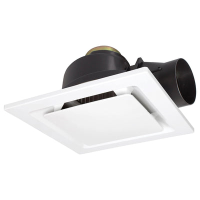 Brilliant White Sarico-II Square ø270mm Exhaust Fan