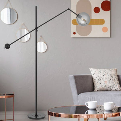 Kemi Floor Lamp in Black or Gold