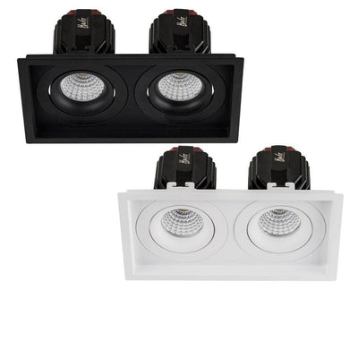 190mmx100mm LED Downlight 34w Black, White CCT CRI 90+ HCP-81XX1117 Havit Commercial