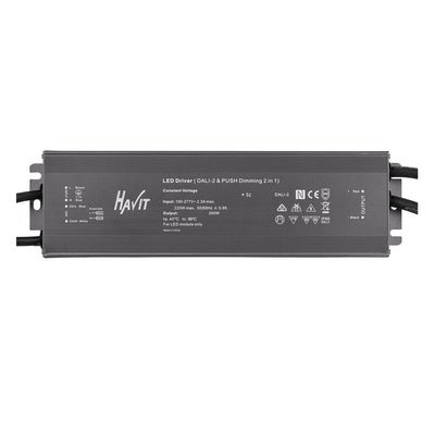 200w 48v DC LED Driver Dali 2 + Push Dim Dimmable Havit Commercial - HCP-52269