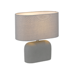 Reano Table Lamp Grey, White Terrazzo