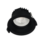 90mm LED Downlight 9w Black, White