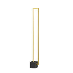 Modric LED Floor Lamp in Black/Gold or Grey