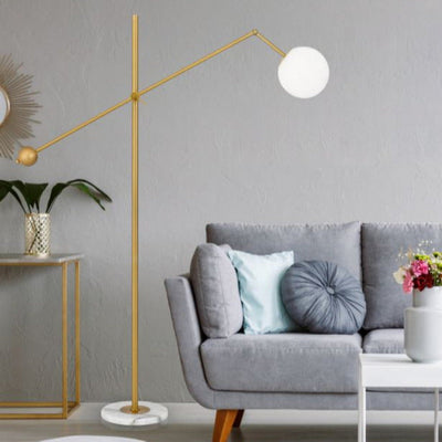 Kemi Floor Lamp in Black or Gold