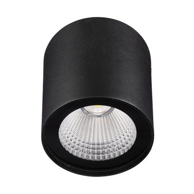 Brilliant Anka Plus Black 12W CCT Surface Mount Downlight