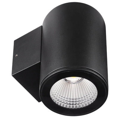 Brilliant Anka Plus Black 12W CCT Wall Light