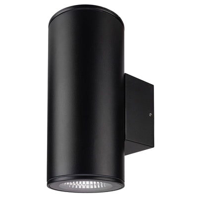 Brilliant Anka Plus Black 24W CCT Up/Down Wall Light