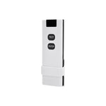 Brilliant White Rf Remote Control for Interconnected Smoke & Carbon Monoxide Alarms