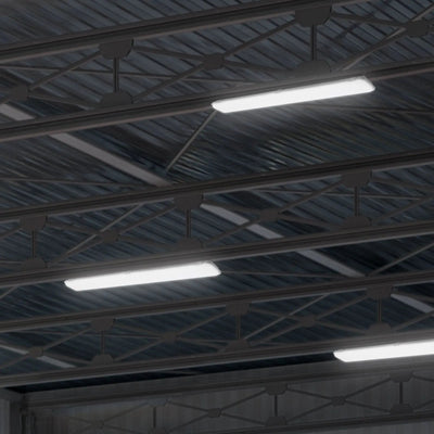 Brilliant White Endura 12W/20W Dual-Wattage LED Tri-Colour Emergency Sensor Batten