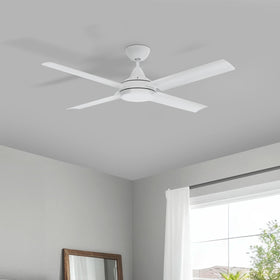 Brilliant Lighting Brilliant 52” AC White Cairns Ceiling Fan