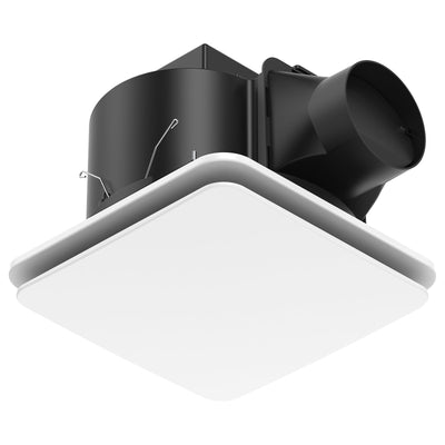 Brilliant White Sarico Promax Square 330mm AC Exhaust Fan