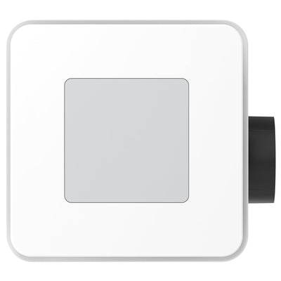 Brilliant White Sarico Promax Square 330mm AC Exhaust Fan with LED Light
