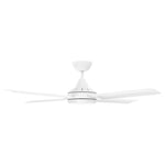 Brilliant 52” DC Lite White Cairns Ceiling Fan