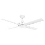Brilliant 52” DC Lite White Cairns Ceiling Fan
