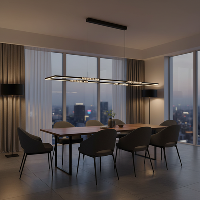 Zafra Rectangular Pendant Light