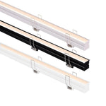 29mm x 26mm Deep Recessed Anti Glare Winged Aluminium Profile Silver, Black, White Havit Commercial - HCP-43X2926