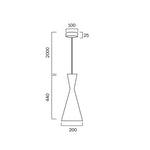 Flero 20 Pendant Light Small 1Lt
