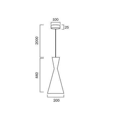 Flero 20 Pendant Light Small 1Lt