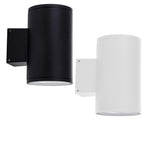 2x 12w Outdoor Up & Down LED Wall Light in Black or White Havit Commercial -  HCP-21X244