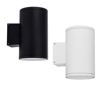 2x 15w Outdoor Up & Down LED Wall Light in Black or White Havit Commercial -  HCP-21X304