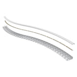 36mm x 11mm Bendable Gyprock Aluminium Profile in Silver Havit Commercial - HCP-4913611-BEND