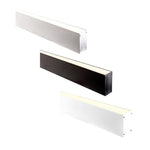 38mm x 90mm Square Slimline Suspended Aluminium Profile IP20 in Silver/Black/White Havit Commercial
