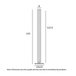 Serano LED Floor Lamps Dimmable