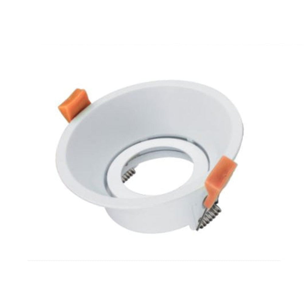 3A-Lighting Downlights White Recessed Downlight Frame White Aluminum - 3AD01-90 WHITE Lights-For-You 0024-3AD01-90 WHITE