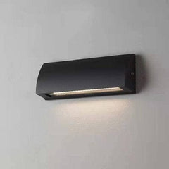 3A-Lighting Exterior wall light Black Exterior Wall Light W240mm 12V Aluminium 3CCT Lights-For-You 0024-ST6050/WH/12V