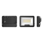 3A-Lighting Flood Lights LED Floodlight 30W Black Aluminium TRI Colour Lights-For-You 0024-FL-LG155C-30W/TC