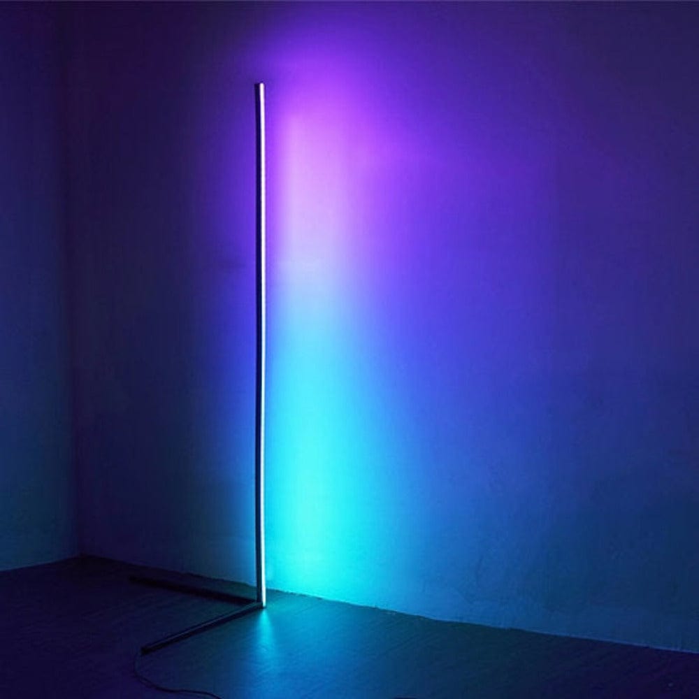 3A-Lighting Floor Lamps LED Floor Lamp Remote Control Black RGB Lights-For-You 0024-FL35150