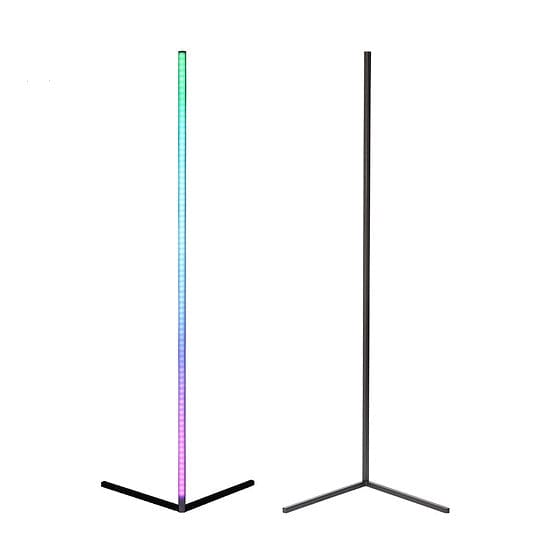 3A-Lighting Floor Lamps LED Floor Lamp Remote Control Black RGB Lights-For-You 0024-FL35150