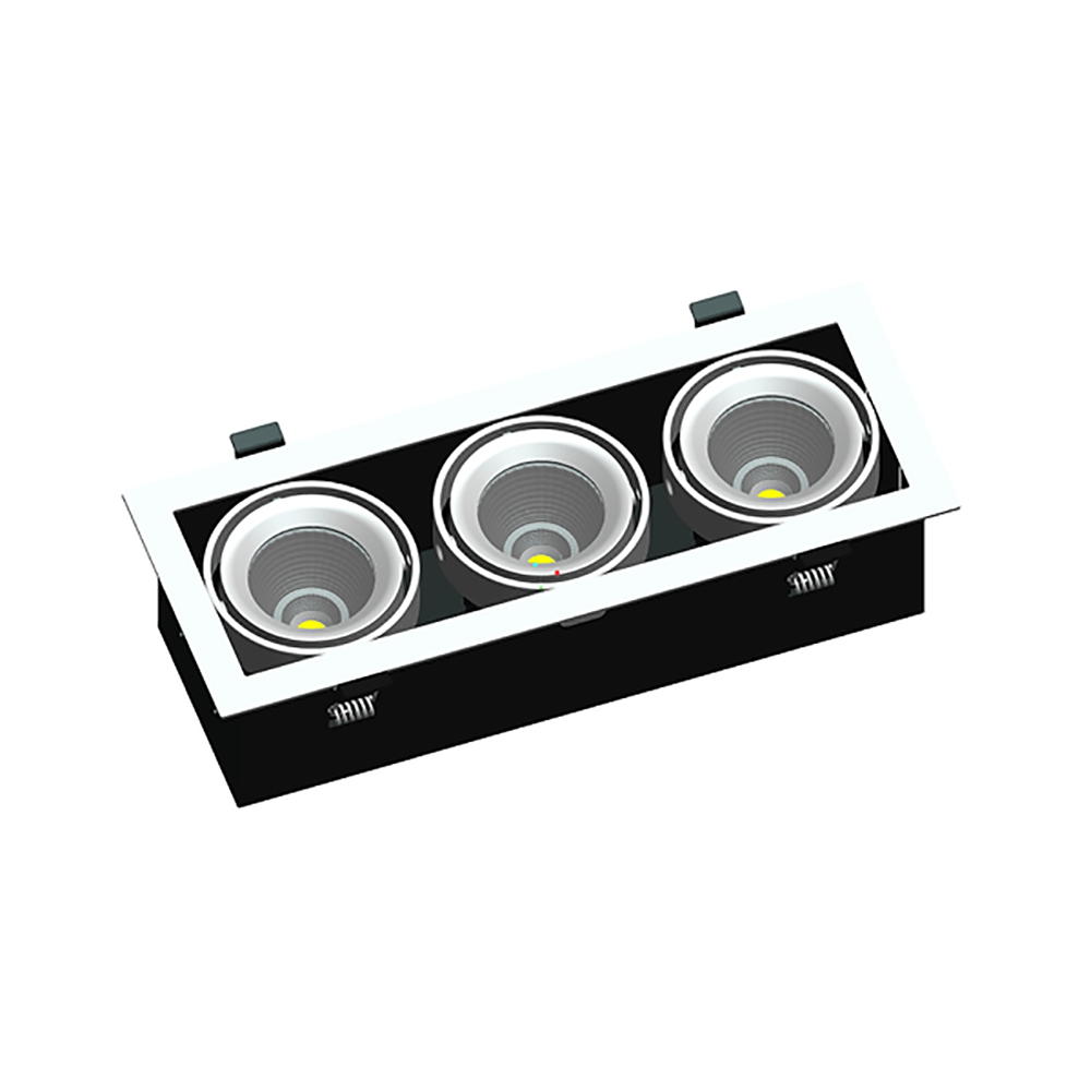 3A-Lighting LED Downlights Recessed 3 LED Downlight W277mm Lights-For-You LUX-DD2810M-C30W