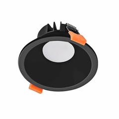 3A-Lighting LED Downlights Recessed LED Downlight Black 10W Lights-For-You DL9412/BK/TC