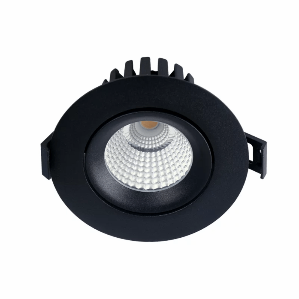 3A-Lighting LED Downlights Black Recessed LED Downlight W102mm Lights-For-You DL9411/BK