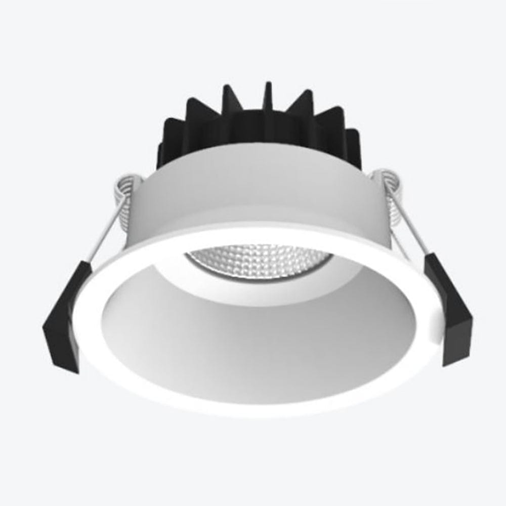 3A-Lighting LED Downlights White Recessed LED Downlight W102mm Lights-For-You DL9454/WH/TC