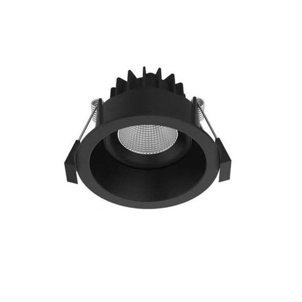 3A-Lighting LED Downlights Recessed LED Downlight W105mm Black 10W Lights-For-You DL9415/BK/TC