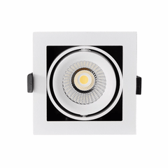 3A-Lighting LED Downlights White - Black Recessed LED Downlight W105mm Lights-For-You LUX-DD1010M-C10W